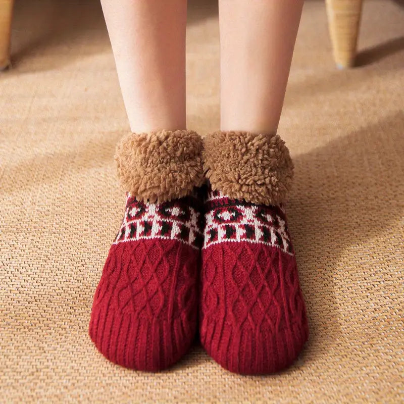Chaussons douillets cocooning