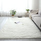 Tapis en peluche blanc doux