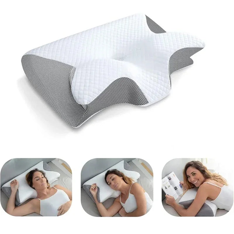 Oreiller ergonomique qui soulage vos cervicales