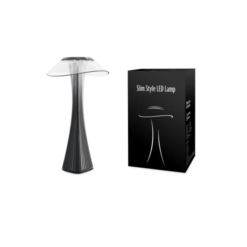 Lampe de table variateur tactile noir