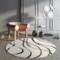 Tapis Rond Doux et Moelleux