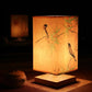 Lampe de table en bois de style chinois