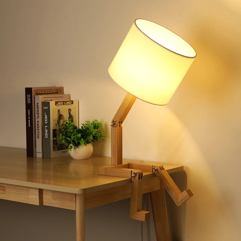 Lampe de Table Moderne en Forme de Robot