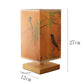 Lampe de table en bois de style chinois