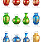 Vase style chinois Jingdezhen