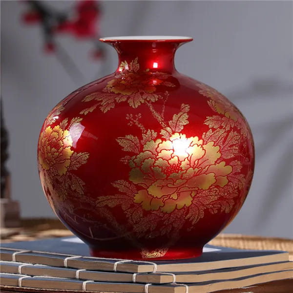 Vase style chinois Jingdezhen