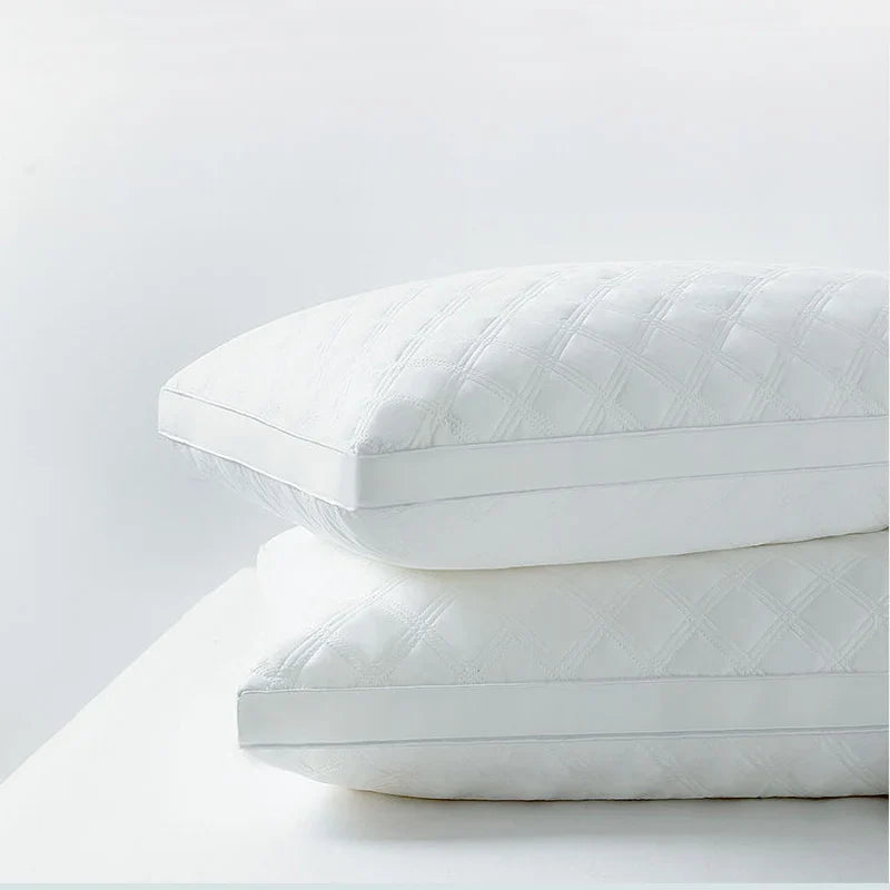 Oreiller cervical épais lavable, confort hôtelier