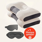 Oreiller cervical ergonomique Soutien & Confort Naturel