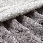 Plaid Sherpa moelleux 150x200