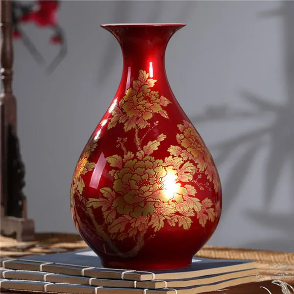 Vase style chinois Jingdezhen