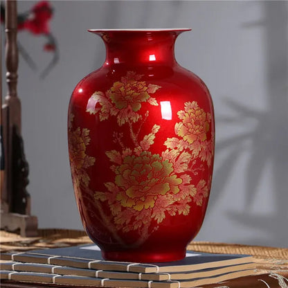 Vase style chinois Jingdezhen